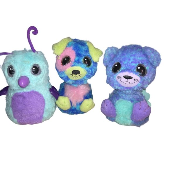 Hatchimals Toy Interactive Talks Lights Toy Bundle of 3 - Picture 1 of 12